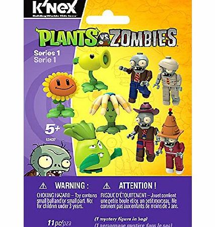 KNex Plants vs Zombies Mystery Blind Bags (One Supplied)