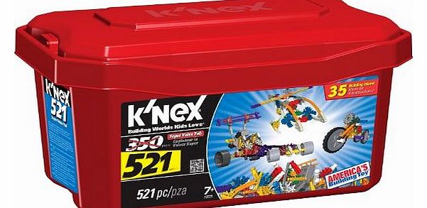 KNex Super Value Tub Building Set (521 Pieces)