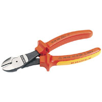 Knipex 160mm Insulated High Leverage Diagonal Side Cutter