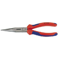 Knipex 200mm Straight Snipe Nose Plier With Heavy Duty Handles