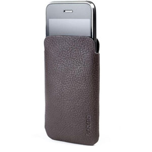 Knomo iPhone 3G Slim Case (Dark Brown)
