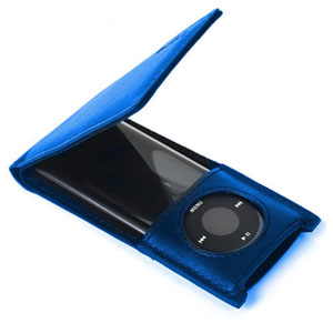 Knomo iPod Nano 5G Flip Case (BLUE)