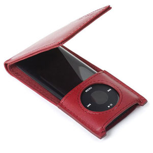 Knomo iPod Nano 5G Flip Case (Red)