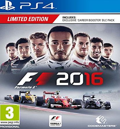 Koch International F1 2016 Limited Edition (PS4)
