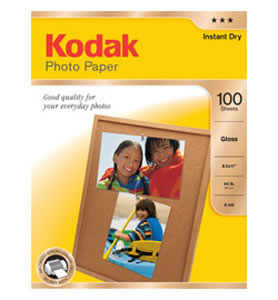 Photo Paper Inkjet Glossy 100 Sheets A4