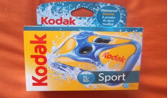 Kodak Sport Underwater Waterproof 800 ISO 35mm Single Use Camera