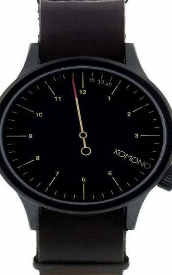 Komono Mens Komono The One Watch - Black