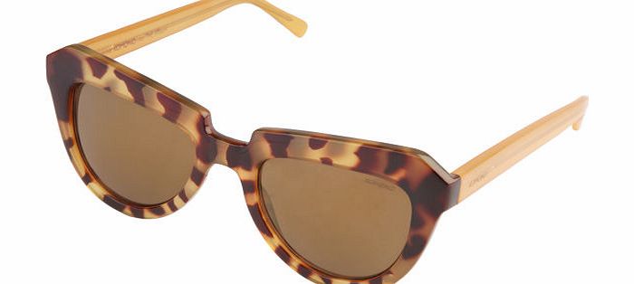 Komono Womens Komono Stella Sunglasses - Tortoise/honey