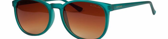 Womens Komono Urkel Sunglasses - Mauritius Blue