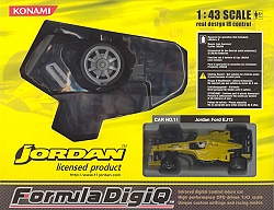 Konami 1:43 Scale Jordan EJ13 -G.Fisichella Infa Red Controlled