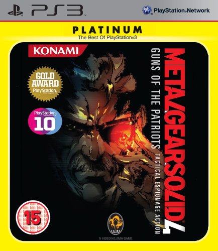 Konami Metal Gear Solid 4 - Guns Of The Patriots Platinum (PS3)