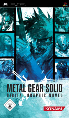 KONAMI Metal Gear Solid Digital Graphic Novel PSP