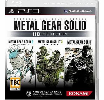 Metal Gear Solid HD Collection on PS3
