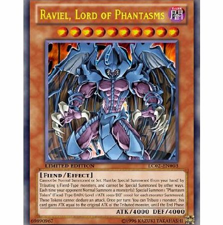 Konami YuGiOh : LC02-EN003 Limited Ed Raviel, Lord of Phantasms Ultra Rare Card - ( Yu-Gi-Oh! Single Card )