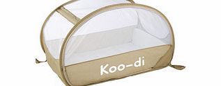 KOO-DI Cream pop-up travel cot