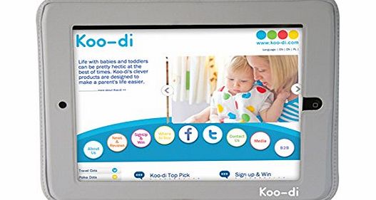 Koo-di iPad Holder for Child Car Travel