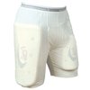 Internal support short with protective padding.  Ambidextrous design.  Integral pouch for abdo guard