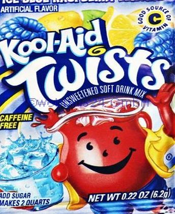 Kool-Aid Kool Aid Twists Ice Blue Raspberry Lemonade 6.2g