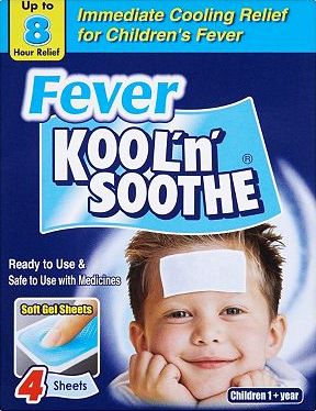 Koole`n`Soothe, 2041[^]10016461 Kool n Soothe Soft Gel Sheets - 4 pack 10016461