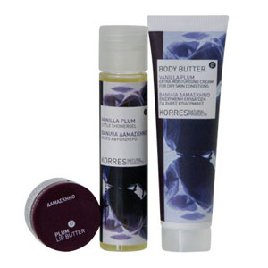 Korres Vanilla Plum Gift Set