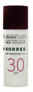 Korres WATERMELON SUNSCREEN STICK FOR THE FACE