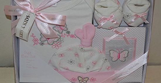 Kris X Kids Beautiful Baby Gift Set 0-3 months with Phot Album -PINK