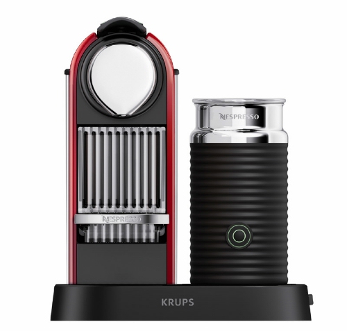 Krups Citiz and Milk Coffee Machine, Red
