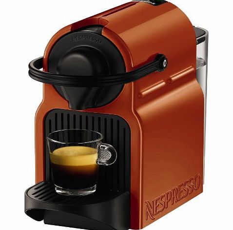 Krups Nespresso inissia by KRUPS Coffee Capsule Machine - Orange