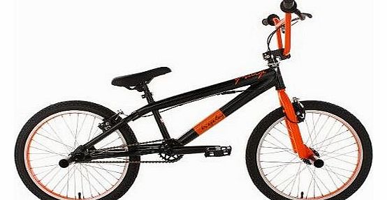 KS BMX Bike Freestyle 20 Inch G-Surge Black-Orange KS Cycling