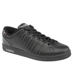 K*Swiss Male Lozan Tt Too Leather Upper Fashion Trainers in Black and Grey