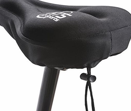 KT-Sports Gel Bike Seat Cover - KT-Sports Bike Saddle Cover - The Most Comfortable Bicycle Seat. Best Gel Saddle Cover, Wide and Large Suitable for Mountain Bike Seats and Road Bike Saddles. Padded Cushion Sadd