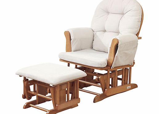 Kub Haywood Glider Nursing Chair and Footstool,