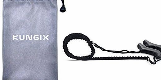 Kungix Pocket Survival Chainsaw Gear, Hand Emergency Kit Chain Saw with Pouch