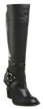 Office Bell Ring Boot Black Leather - 5 Uk