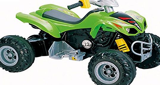 Kushi Kids KIDS QUAD BIKE RAPTOR 12V ATV RIDE-ON BATTERY CHILDRENS ELECTRIC TOY CAR SCOOTER (Green)