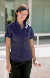 KK701 Womens Pinpoint Oxford blouse -
