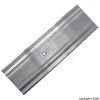 Silver Extra Wide Flooring Cover Plate