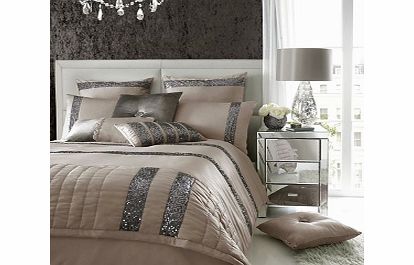 Kylie at Home Safia Bedding Truffle Duvet Covers Super King