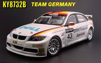 Kyosho BMW 320si Racing Version WTCC Team Germany #43