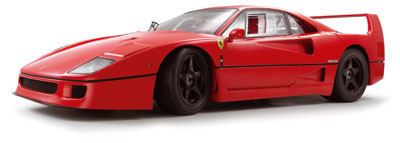 Ferrari F40 Light Weight in Red