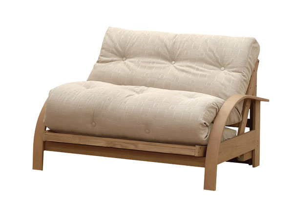 New York Futon Sofa Bed (range B Fabric) Small