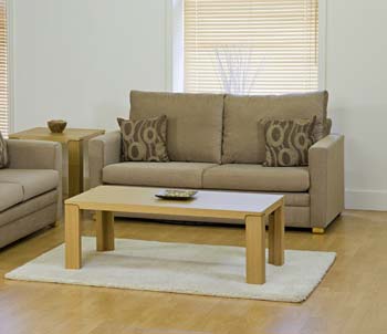 Kyoto Futons Limited Payton 2 Seater Sofa Bed in Hay