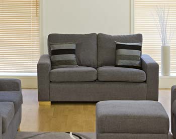 Tyler 2 Seater Sofa Bed in Grey