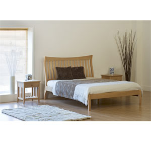 Kyoto Valencia 4FT 6`Double Wooden Bed