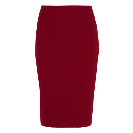 L.K. Bennett Parsons Skirt Colour Crimson