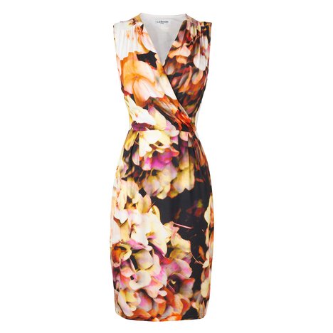 Teos Floral Print Dress Colour Multi