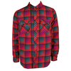 LRG Banging Rails LS Flannel Shirt (Red)