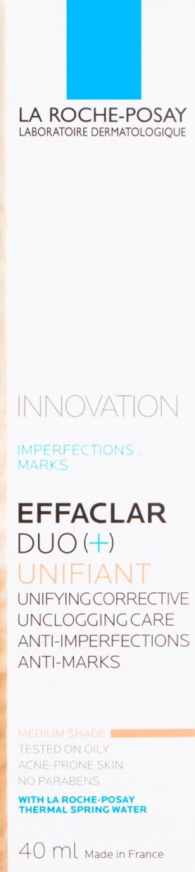 La Roche-Posay, 2102[^]0107679 Effaclar Duo  Unifiant Medium 40ml