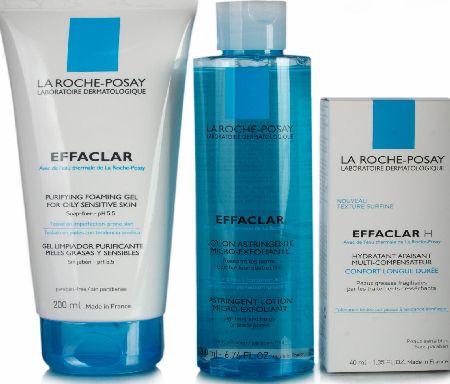 La Roche-Posay La Roche Posay Effaclar 3 Step Skincare Regime