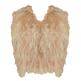 LaRok Shagadelic Fur Vest/ Gilet